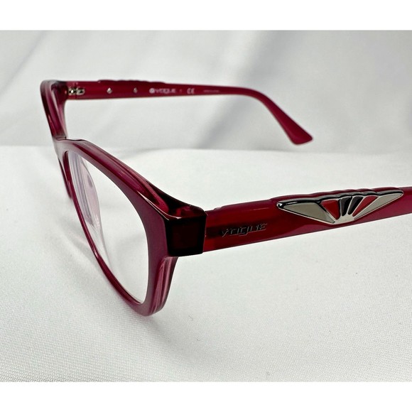 Vogue 5056 2410 Women's Eyeglass 53-17-140 Full Rim Oval Hot Pink FRAMES ONLY - Picture 8 of 11